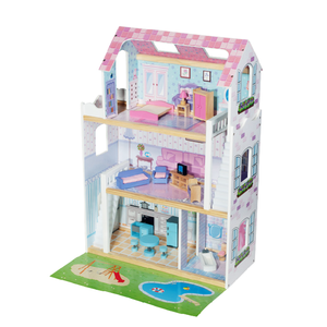 <strong>ANNA</strong> &amp; BECK Emily <strong>Doll</strong> House Durable Unisex Pretend Home Role Play Educational Toy Gift Set for 2-7 Years - Product Image 3