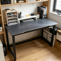 Bureau de jeu Yuantu avec rangement, structure en MDF durable, modèle N-058, pour chambre familiale, bureau, appartement en location
