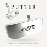 Putter en acier forgé de style rétro, alignement classique de haute précision, finition personnalisée pour les joueurs professionnels