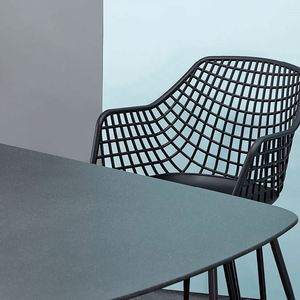 Noir blanc laque mdf environnemental mat carré <span class=keywords><strong>table</strong></span> à manger - Product Image 3