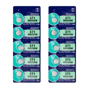 แบตเตอรี่371 1.55V <span class=keywords><strong>SR920SW</strong></span> แบตเตอรี่ซิลเวอร์ออกไซด์371ปุ่ม920แบตเตอรี่สำหรับ <span class=keywords><strong>Sony</strong></span> - Product Image 6