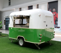 Camion de restauration mobile entièrement équipé en acier inoxydable de 13 pieds, cuisine complète, remorque alimentaire américaine, service de traiteur, kiosque à glaces et café, conteneur