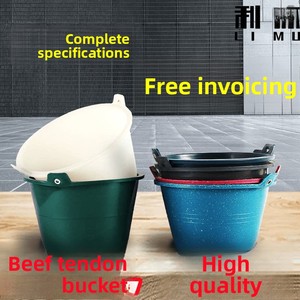 Cubo de Plástico Reforzado de 20L, Grueso y Resistente, para Mortero, Lodo y Ceniza, Ideal para Trabajos de Construcción y Decoración - Product Image 2