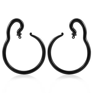 Evorte Classic 316L Acier inoxydable <span class=keywords><strong>4mm</strong></span> DIY Crochets d'<span class=keywords><strong>oreille</strong></span> DIY, Dilatateurs d'<span class=keywords><strong>oreille</strong></span> basiques, Tunnels, Plugs, Bijoux de piercing - Product Image 3