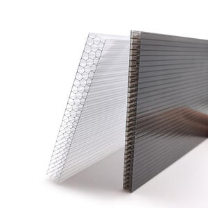 Hoja <span class=keywords><strong>de</strong></span> plástico <span class=keywords><strong>de</strong></span> <span class=keywords><strong>policarbonato</strong></span> <span class=keywords><strong>de</strong></span> panal para techo <span class=keywords><strong>de</strong></span> invernadero, 8mm, 10mm <span class=keywords><strong>de</strong></span> espesor, Veranda Bayer - Product Image 1