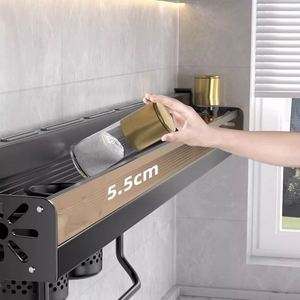 Support de rangement multifonctionnel pour couteaux, baguettes et ustensiles de cuisine - Product Image 5