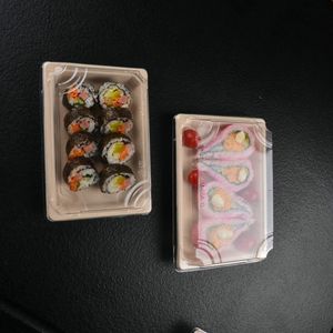 SenAng - Bandeja de Madera para Sushi para Llevar, Caja de Madera para Sushi, Fácil de Transportar - Product Image 3