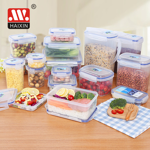 Easy Snap Reusable Meal Prep Dry Food Storage <strong>Containers</strong> Box Set BPA Free Airtight Plastic clear Food Storage <strong>Container</strong> - Product Image 1