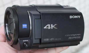 Top Sale Sonys FDR-AX30 10x-20x Optical Zoom 4K CMOS SD Video <strong>Camera</strong> with 3.0" Screen 8MP WIFI Support Nightshot - Product Image 4