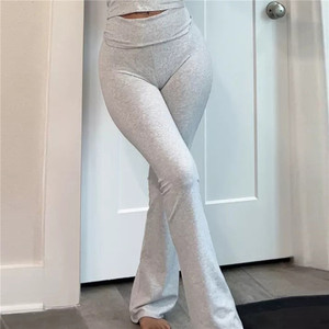 Set da salotto 2 pezzi da donna King Mcgreen Star Y2K pantaloni svasati ripiegati Set di pigiami Casual a maniche corte - Product Image 5