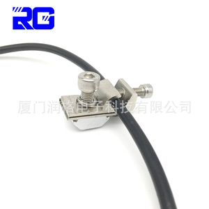 Abrazadera de Tierra Solar Galvanizada en Caliente para Conexión de Cables de Sistemas Fotovoltaicos - Product Image 1