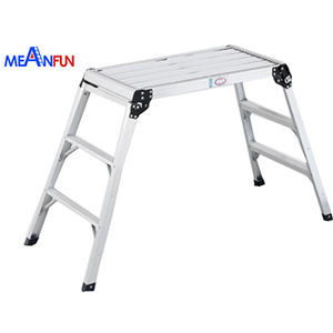 2020년 신형 알루미늄 작업 플랫폼 자동차 세차용 사다리 2x3단 80cm 높이 - Product Image 1