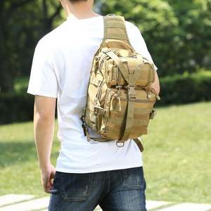 Venta Directa de Fábrica: Bolsas Tácticas Cruzadas para Hombre, Bolsas de Pecho Duraderas para Deportes al Aire Libre con Sistema Molle - Product Image 6