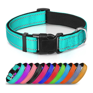 <span class=keywords><strong>Collar</strong></span> de nailon para entrenamiento de perros, <span class=keywords><strong>collar</strong></span> reflectante ajustable duradero con liberación rápida - Product Image 1