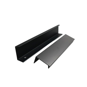 Modern DSTEL Aluminium Alloy Bedroom Dresser Kitchen Cabinet Drawer Silver Finger Edge <strong>Pull</strong> Handles Exterior Outdoor Durable - Product Image 1