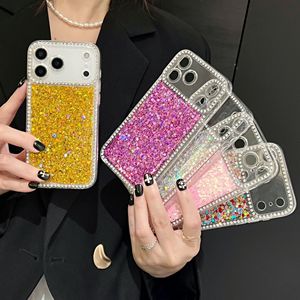 Elegante Custodia Premium Sottile con Anello Magnetico Antiurto Dorata con Glitter Diamantati per <span class=keywords><strong>iPhone</strong></span> 17 16 15 14 13 12 <span class=keywords><strong>11</strong></span> Pro Max - Product Image 5