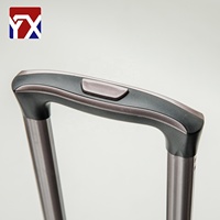 Chariot à bagages télescopique en fer professionnel de luxe de 20/24/28 pouces avec pièces de rechange de poignée en fer pour accessoires de sac