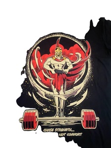 เสื้อยืดโอเวอร์ไซส์คุณภาพสูงสำหรับทุกเพศ สตรีทแวร์ ผ้าฝ้าย 100% ขายส่ง รับสั่งทำ พิมพ์ลายดิจิทัล เนื้อผ้าหนา - Product Image 3