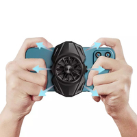 Ventilateur de refroidissement pour téléphone en aluminium AntarcChill pour le jeu, compatible avec les smartphones iPhone et Android et les iPad