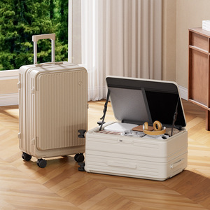 <span class=keywords><strong>Valigia</strong></span> da <span class=keywords><strong>Cabina</strong></span> 20 Pollici, Grande Capacità, Ruote Silenziose Universali, Trolley Unisex, Bagaglio da Imbarco 20 Pollici - Product Image 3