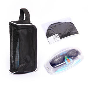 Juego de Gafas de Natación WAVE Antivaho, Impermeables, con Marco Grande, Equipo de Natación Universal con Bolsa de Almacenamiento - Product Image 1