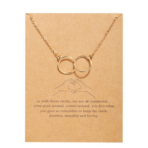 Collier de Noël classique SongYi, pendentif en alliage de Père Noël, plaqué or, design bouddhiste, certificat CE pour femmes - Product Image 2