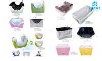 Équipement vétérinaire OSCAT EW028 Baignoire électrique en acrylique pour chien Baignoire de source chaude avec thérapie à l'ozone pour le toilettage des animaux de compagnie