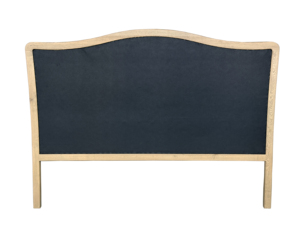 HL114K Testiera del <span class=keywords><strong>Letto</strong></span> in Stile <span class=keywords><strong>Francese</strong></span> di Lusso, King Size, Rivestita in Morbido Lino con Eleganti Linee, in Legno di Quercia Massiccio - Product Image 5