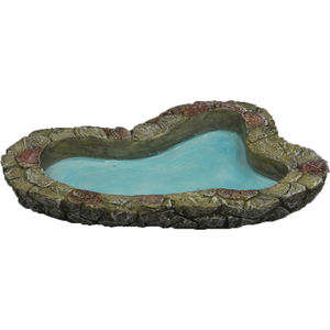 ZICOM Mini Estanque de Jardín de 17 x 9.7 cm, Decoración Creativa para el Hogar, Modelo Alemán 9069-G4057 - Product Image 1