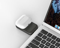 Cargador Inalámbrico Magnético 3 en 1 OEM, Banco de Energía con Función de Soporte de Carga, con Puerto USB-C Plegable
