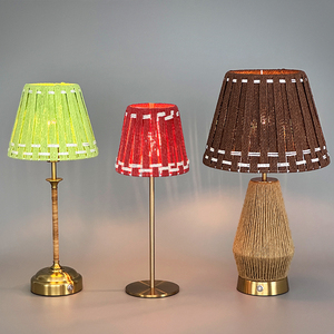 Nuovo Design: Paralumi e Coprilampade in <span class=keywords><strong>Corda</strong></span> di Canapa Retrò, Decorativi e Fatti a Mano, <span class=keywords><strong>Paralume</strong></span> Naturale Intrecciato - Product Image 5