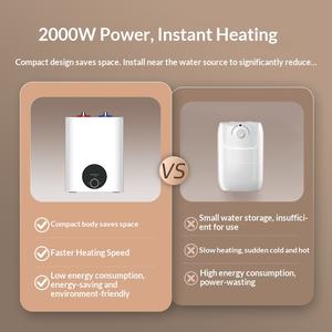 Grensoverschrijdende groothandel snelle verwarming kleine keuken schat mini waterverwarmer opslag energiebesparend 8L/10L niveau 2000W 220V 1 jaar garantie - Product Image 2
