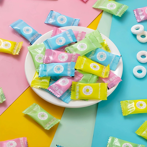 ลูกอมมิ้นท์ผลไม้ลูกอมมิ้นท์ลูกอมแบบกดน้ำตาลเป็นศูนย์ - Product Image 1