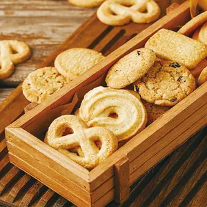 최고의 판매 고품질 달콤한 파삭 파삭 한 쿠키와 비스킷 버터 맛 스낵 선물 음식 로얄 덴마크 버터 쿠키