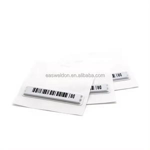 <span class=keywords><strong>DR</strong></span>防盗软EAS服装编织标签服装AM缝制标签零售磁性安全编织标签 - Product Image 4