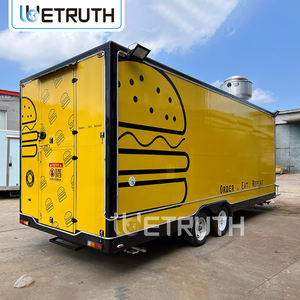 Tam donanımlı Taco kamyon mobil mutfak Pizza kahve arabası barbekü mobil gıda kamyonu Catering gıda römorkları - Product Image 3