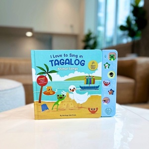 <span class=keywords><strong>Libri</strong></span> di bordo personalizzati personalizzati di apprendimento precoce all'ingrosso con la stampa personalizzata attraente e moduli sonori - Product Image 4