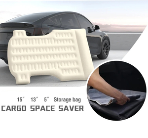 Tesla spécial luxe PVC gonflable <span class=keywords><strong>Camping</strong></span> voyage tapis de couchage rapide-pliant Portable voiture matelas pneumatique imperméable randonnée - Product Image 4