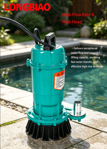 <span class=keywords><strong>Pompe</strong></span> submersible robuste KQQS 1.1KW-2.5KW 220V en acier inoxydable antirouille pour drainage des eaux usées de sous-sol avec protection thermique - Product Image 5