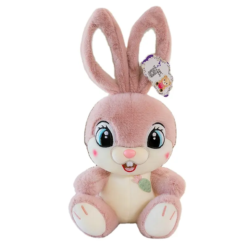 Cute Sweet Rabbit Doll Plush Toy Girl Warm Heart Companion Pillow plush shell