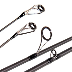 Canne à pêche Shimano Bass One Xt, action moyenne rapide, noire, pour la pêche au bar. - Product Image 2