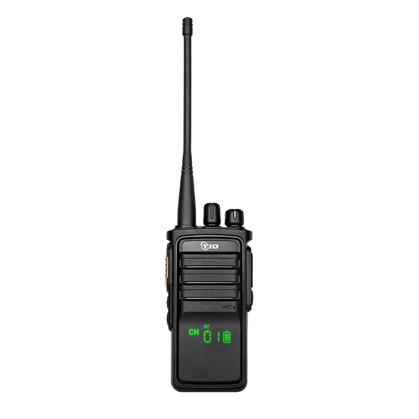 TID TD-V712Plus CE/RoHS 10W Jarak Jauh VHF UHF Telsiz Walkie Talkie dua arah komunikator Radio Transceiver