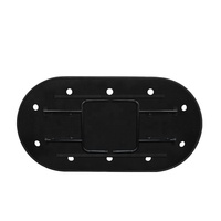 Table de poker ovale personnalisée en gros, table de jeu de casino pliable en caoutchouc, qualité professionnelle, MDF, couleur personnalisée JIAYI