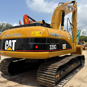 Excavadora sobre orugas CAT 320C usada, excelente rendimiento y mejor precio, excavadora usada CAT 320 320C 20Ton a la venta - Product Image 1
