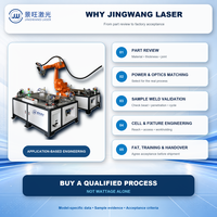 Machine de soudage laser robotisée automatique pour la production en série de tubes en acier inoxydable, avec soudure à joint lisse à faible apport de chaleur