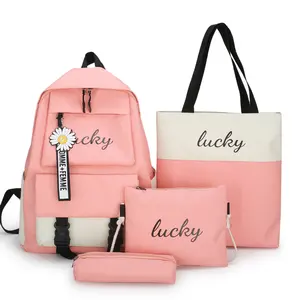 ODM kids 2021 Fashion New Design Fashion 4 pezzi Per Set borse Per ragazze borsa Per zaino da scuola Per adolescenti