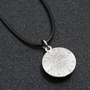 Collana Unisex con Gemma <span class=keywords><strong>del</strong></span> Tempo, Regolabile in Lega di Zinco con Cordino in Cotone Cerato, 12 <span class=keywords><strong>Segni</strong></span> Zodiacali 1381032 - Product Image 4