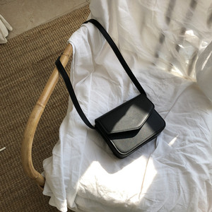 Bolso Bandolera Cuadrado Pequeño de 7 Pulgadas, Color Sólido, Cierre Magnético, Bolso de Hombro para Mujer, Estilo Retro, Bolso Casual para Chica - Product Image 2