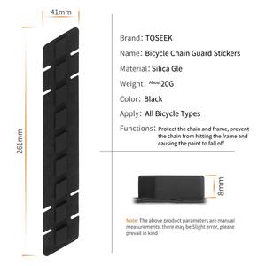 Protector de <span class=keywords><strong>Cadena</strong></span> de Bicicleta TOSEEK, Protector de Cuadro de Bicicleta Resistente a Arañazos, Protector de <span class=keywords><strong>Cadena</strong></span> de Bicicleta de Carretera, Accesorios para Bicicleta - Product Image 3