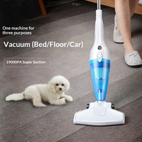 Aspirateur vertical électrique portatif pour tapis, aspirateur à cyclone pour animaux domestiques, aspirateurs à bâton pour un nettoyage multifonctionnel